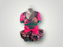 Load image into Gallery viewer, Two piece dance costume, Custom Dance costume, dance competition costume, handmade dance costume,