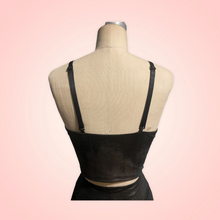 Load image into Gallery viewer, Tank top with ruched front and openings. Custom made to order.
