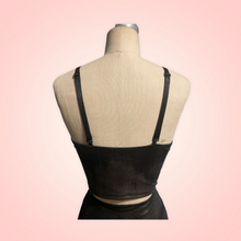 Load image into Gallery viewer, Tank top with ruched front and openings. Custom made to order.